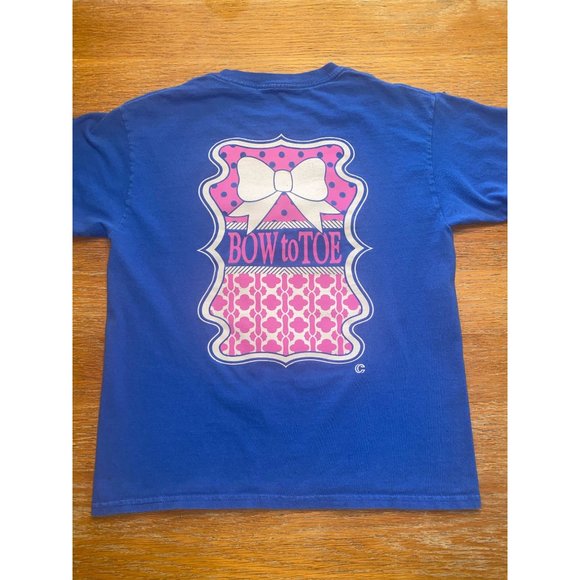 Bow to Toe Cheerleader T-Shirt-YM - Picture 2 of 2